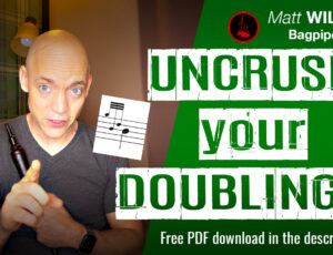 Uncrush Your Doublings! – New video on  this tricky bit of technique!